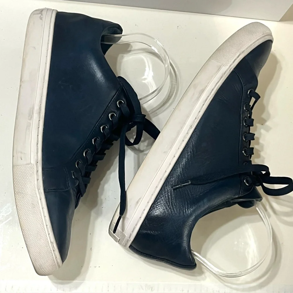 Thursday Boot Company Navy Blue Leather Sneakers size 8.5